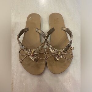 Mini Melissa little girls flip flops